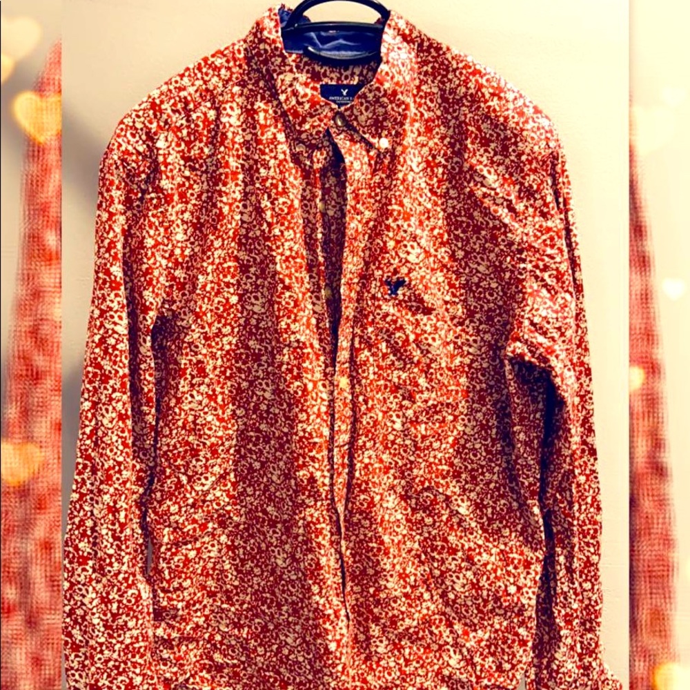 AMERICAN OUTFITTERs FLORAL SHIRT